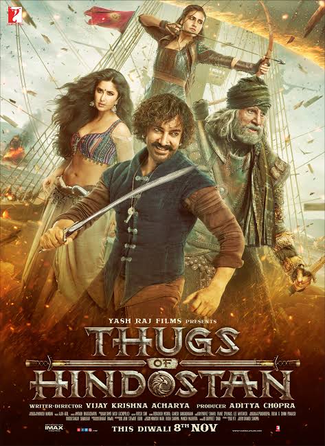 Thugs of Hindostan - Adventure Movie Poster | Series Hub Cinema