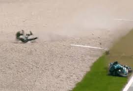 The spaniard's stricken ktm was in left stranded. Watch Motogp Riders Miraculously Walked Away From This Crazy Crash Wheels