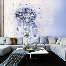 Wegen der verwendeten naturfasern haben viele naturtapeten ein mehr oder weniger stark ausgeprägtes streifenmuster. Diy Materials Fototapete Pusteblume Natur Creme Grau Vlies Tapeten Wandbilder Xxl 10110903 4 Kisetsu System Co Jp
