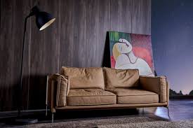 Brühl & sippold moule leder sofa braun dunkelbraun #12703. Moderne Couch Zweisitzer Top Qualitat Design Stil Stoff Textil Braun Polster Sofa Sitz Leder Bei Jv Mobel