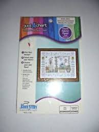 details about janlynn just a chart beauty of a garden 999 4002 cross stitch pattern new