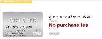*visa ® gift cards may be used wherever visa debit cards are accepted in the us. Expired Staples No Purchase Fee On 200 Visa Gift Cards 11 11 11 17 Doctor Of Credit