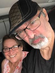 Back home again in indiana!!! Hello Indy!!!! We were both so tired and I  was trying to make her laugh which I usually do! Richard