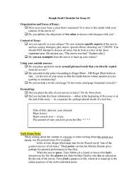 Writing a rough draft is an essential part of the writing process, an opportunity to get your initial ideas. S A M P L E O F D R A F T E S S A Y Zonealarm Results