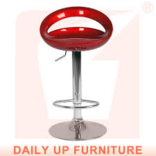 chair chrome base abs bar stool chair