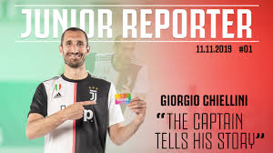 In contrast to the young defender, though, chiellini's future seems to be much bleaker. Become A Young Journalist Junior Reporter Returns With Chiellini Juventus