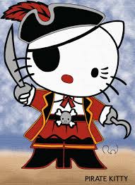 Pirate Kitty By Hightower67 On Deviantart Hello Kitty Wallpaper Hello Kitty Kitty Wallpaper