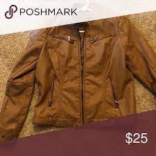 Cognac Leather Jacket Leather Jacket Jackets Clothes Design