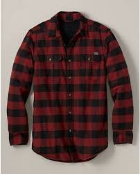 Relaxed Fit Fleece Lined Flannel Shirt Jacket Eddie Bauer Large Fleece Shirt Smart Casual Menswear Flannel Shirt