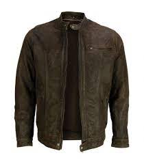 Viparo Marble Brown Slim Button Collar Moto Leather Biker Jacket Levi Leather Jacket Leather Jacket Men Vintage Leather Jacket