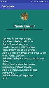 Dalam ajaran agama kristen, biasanya doa diucapkan dengan teks atau kalimat yang kita rangkai sendiri. Doa Katolik For Android Apk Download