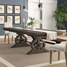 Unusual for its large bands of cream colored sap wood along its outer natural edges. Dining Room Tables That Seat 12 Ideas On Foter