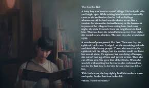 What Did The Boy Want Satiating His Hunger Or His Mother S Warmth The Zombie Kid It Sokay Ep 4 Azuresky In 2020 Zombie Kid Kids Storybook