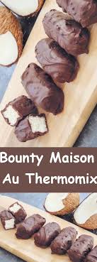 Bounty Fait Maison Facile Au Thermomix Idee Recette Thermomix Recette Cuisine Et Boissons