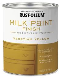 Once the bright colors of times. Rust Oleum Matte Milk Paint Finish 1 Qt At Menards