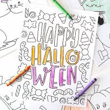 The set includes facts about parachutes, the statue of liberty, and more. Free Halloween Coloring Pages Design Eat Repeat
