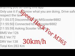 Xiaomi M365 Custom Firmware Tutorial Speed Hack How To Downgrade From 1 5 4 To 1 3 8 Youtube