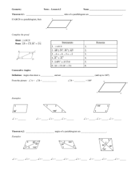 View answer key to formative assessment.docx from math 300 at university of the philippines diliman. 6 2 Properties Of Parallelograms