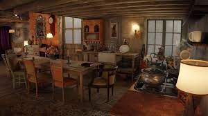 Harry kitchen house weasley home the burrow decor interior sweet home. Vrayforc4d Official Support Forum The Burrow Harry Potter The Burrow Harry Potter