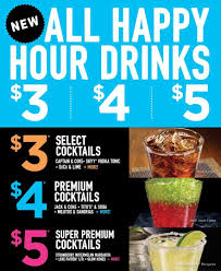 3 4 5 Happy Hour Specials Dave And Busters Dave Busters Happy Hour Specials Happy Hour Drinks