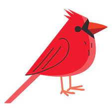 A Red Bird Vector Or Color Illustration Nature Red Bird Png And Vector With Transparent Background For Free Download Illustration Red Birds Colorful Backgrounds