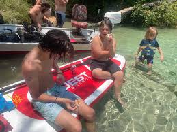 3 kids, 4 springs, 5 hours of rowing… I am spent. #judeclanox #econfina  #springs #canoetrip