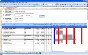 Ms Excel Gantt Chart Template Free Download Guitafora