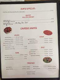 Food tracker® en diverse betaalmogelijkheden. Menu Of Kims Kitchen In Leesville La 71446
