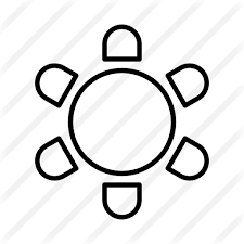 Round Table Free Vector Icons Designed By Made By Made Premium Vector Icon Design Vector Icons Icon Design