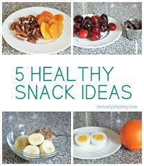 We polled nutrition experts for their favorite healthy snacks. 5 Healthy Snack Ideas The Tasty Bite
