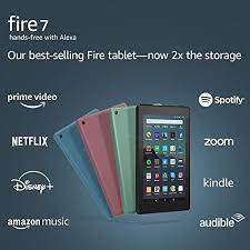 Fire 7 Tablet 7 Display 32 Gb Black Amazon Tablet 7 Tablet Fire Tablet