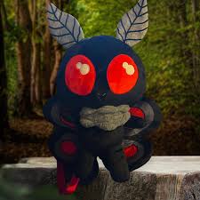 Mothman plushie backpack