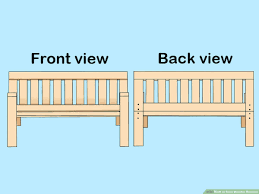 How to build a wooden work bench for 12.75 by supergokue1 201 795. How To Build Wooden Benches With Pictures Wikihow