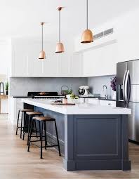 Grey kitchen renovation inspiration for 2021. 25 Contrasting Kitchen Island Ideas For A Statement Digsdigs