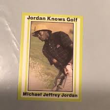 The only people who are saying michael jordan is having a gambling problem are the people who don't know michael. Aamer Other Jordan Knows Golf Card Michael Jordan Rare Poshmark