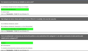 Ia examenul auto din prima. Chestionare Auto 13 Din 15 Opinia Zilei Ro