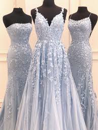Baby Blue Prom Dress Collection In 2020 Trendy Prom Dresses Baby Blue Prom Dresses Prom Dresses Blue