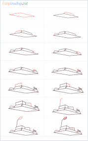 How To Draw A Time Machine Step By Step 14 Easy Phase Morlocks from the time machine. how to draw a time machine step by step