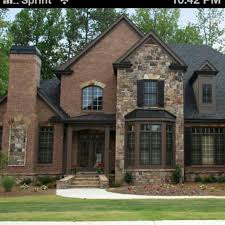 Pin By Gina Muscaglione Sedita On House Brick Exterior House Brick House Designs Facade House
