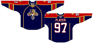 Florida panthers blank nhl hockey jerseys, nhl hockey socks, and hockey apparel by athletic knit (ak). Florida Panthers Dark Uniform National Hockey League Nhl Chris Creamer S Sports Logos Page Sportslogos Net
