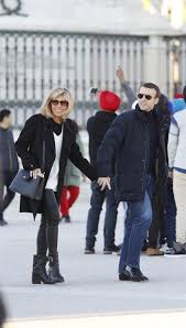 Brigitte Trogneux Emmanuel Macron St Yves Fashion Royal Blue Outfits