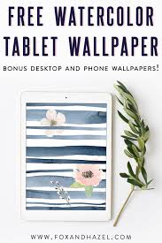 Free Spring Watercolor Desktop Wallpaper Fox Hazel Watercolor cute spring flowers free vector we have about (20,011 files) free vector in ai, eps, cdr.