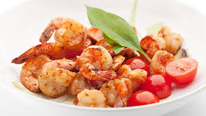 I prefer to use medium/large shrimp with tails on, but any kind can be used. Marinated Shrimp And Tomatoes Type 2 Nation