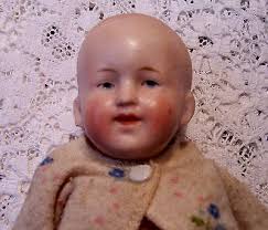 antique doll Limbach German porcelain clover symbol 8660 arms legs head  body