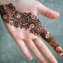Black And White Henna Pattern The Perfect Strip Design Henna Mehndi Whitehenna Wakeupandma Mehndi Designs For Beginners Latest Arabic Mehndi Designs Mehndi Designs For Girls