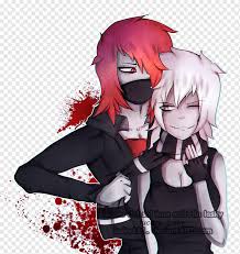 Gonna draw more creepy creepypasta to even out all the past cute cp deviations from before. Creepypasta Youtube Drawing Red X Black Hair Chibi Computer Wallpaper Png Pngwing