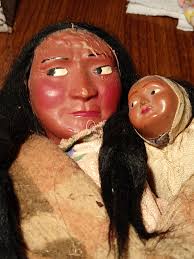 What is the value and origin of my vintage Native American doll?