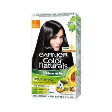 There's probably one of two reasons you're researching hair dye. Amazon Com Garnier Color Naturals Nourishing Permanent Hair Color Cream Natural Black 1 Set Personal Care Products Beauty