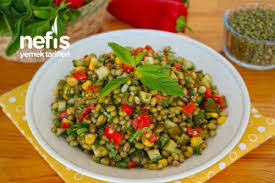 Mas Fasulyesi Salatasi Videolu Tarifi Yemek Tarifleri Yemek Meze