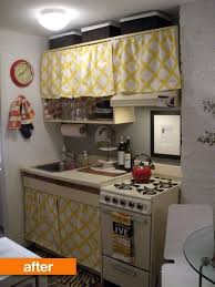Before After Rental Kitchen Gets An Adorable Update Rental Kitchen Small Kitchen Storage Update Kitchen Cabinets